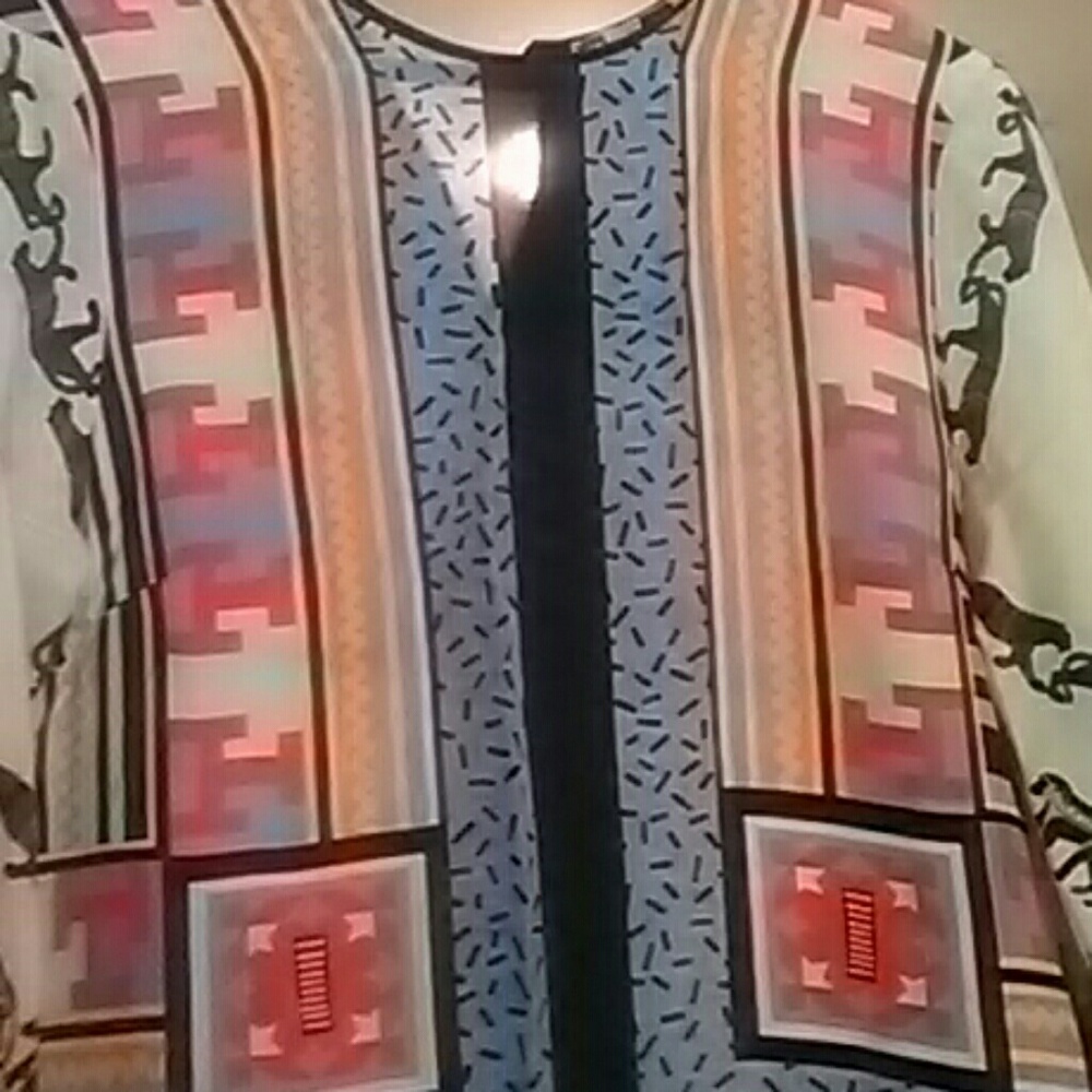 Msg Tiger Print Excursion Dress - image 2